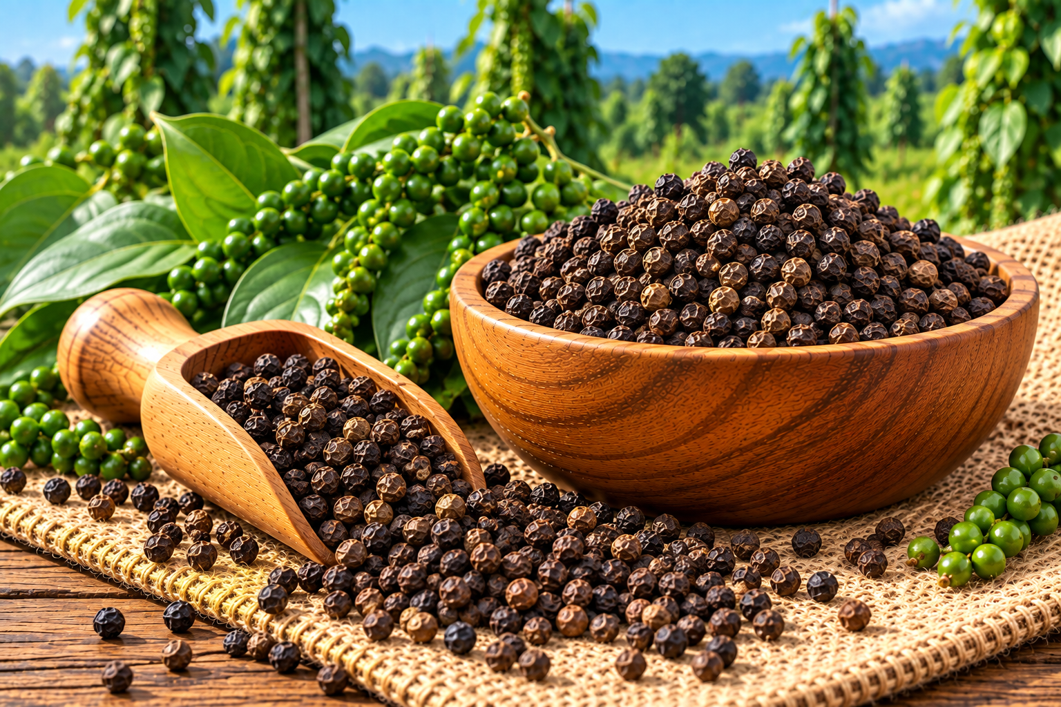 Black Pepper - Blue Leaf Shippers Private Limited