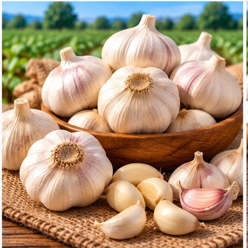 Fresh Garlic - Blue Leaf Shippers Private Limited