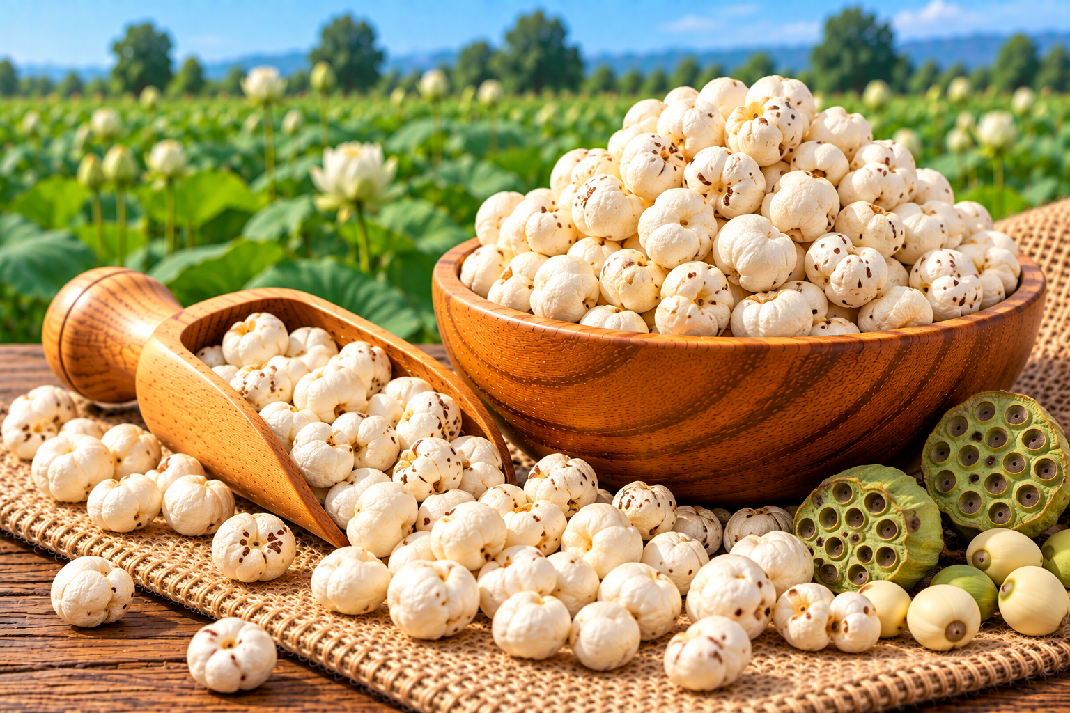Fox Nuts (Makhana) - Blue Leaf Shippers Private Limited